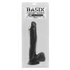 Basix Rubber Works Pene 23 Cm Negro