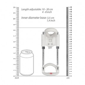 PENIS EXTENDER ALARGAMIENTO DE PENE BLANCO
