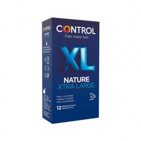 CONTROL PRESERVATIVOS NATURE XL 12UDS