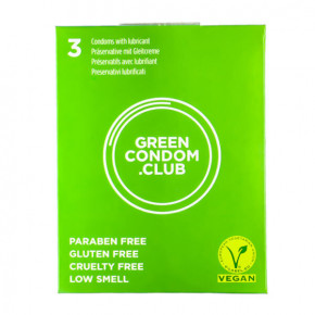Green Condoms Preservativos 3 ud