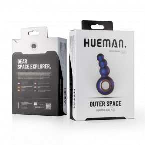 Hueman Outer Space Plug Anal Con Control Remoto Usb