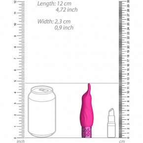 SPARKLE RECHARGEABLE SILICONE BULLET ROSA