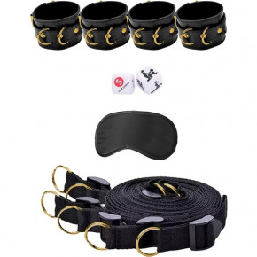 BED BINDINGS RESTRAINT SYSTEM LIMITED EDITION GOLD