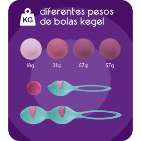 Apolo - Set de bolas Kegel intercambiables