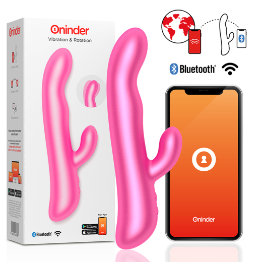 ONINDER - OSLO Vibrador Rotador con App