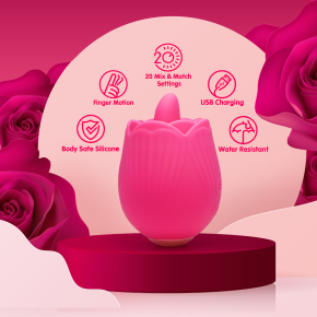 Skins Rose Buddies - Rose Flix Vibrador de Clítoris