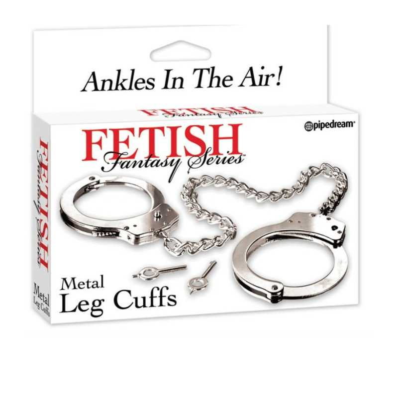 FETISH FANTASY SERIES - ESPOSAS DE METAL PARA PIERNAS