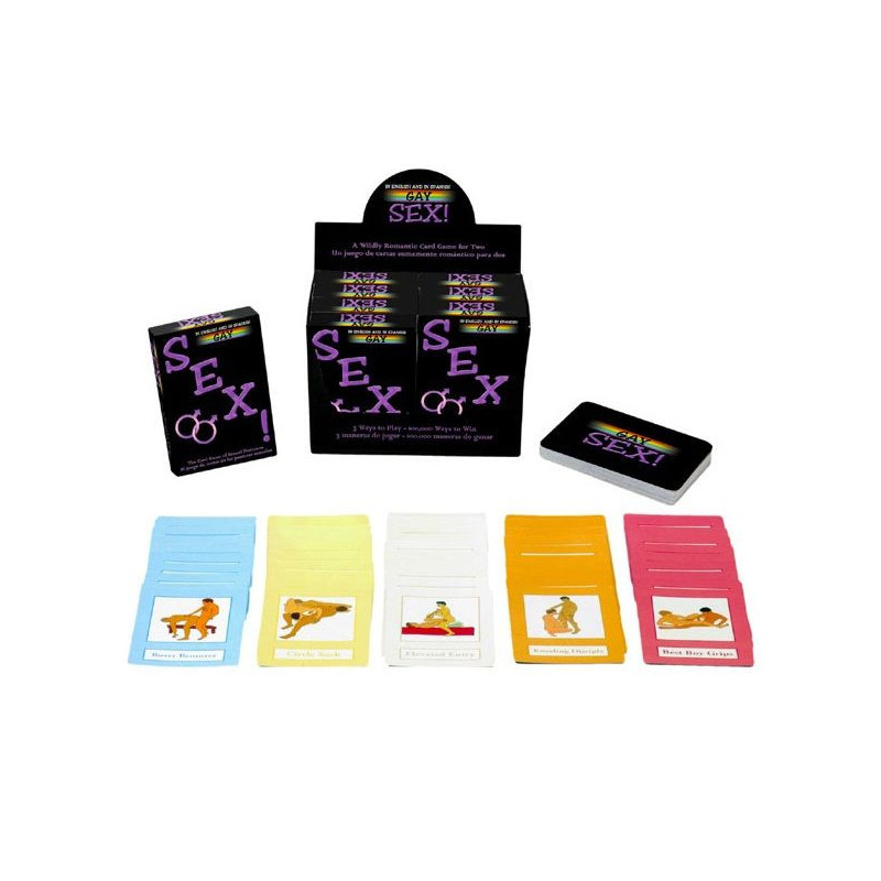 KHEPER GAMES - GAY SEX CARTAS CON POSTURAS SEXUALES