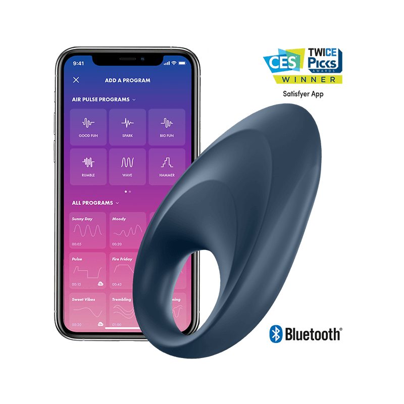 SATISFYER - MIGHTY ONE Anillo Vibrador App