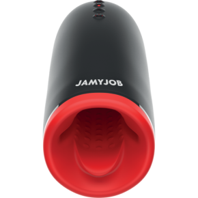 JAMYJOB - SPIN-X MASTURBADOR CON ROTACIÓN Y FUNCIÓN CALOR