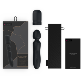 B SWISH - BTHRILLED VIBRADOR WAND PREMIUM NEGRO
