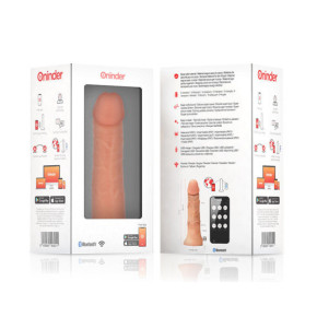 ONINDER - LARGE BOGOTÁ Dildo Vibrador 22 cm Con App
