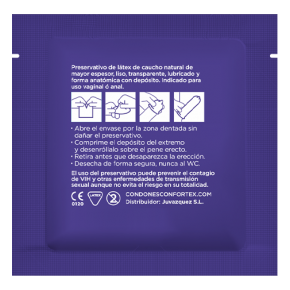 CONFORTEX - PRESERVATIVO NATURE FORTE 144 UDS