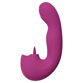 VIVE YUMI - TRIPLE MOTOR G-SPOT Vibrador y Estimulador con lengua