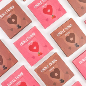 SECRET PLAY - TANGA GOMINOLA CHOCOLATE UNISEX