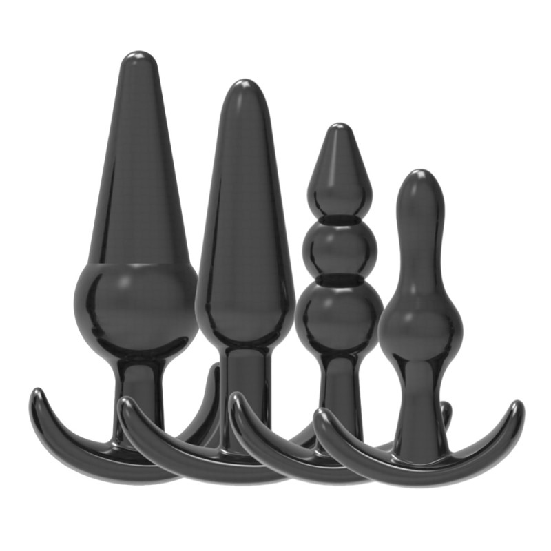 Kit de entrenamiento con Tapón Anal Negro