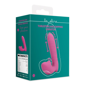 LOVELINE - Vibrador Estimulador con Empuje Rosa