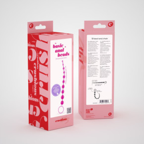Cadena Anal de 10 Bolas Crushious Rosa