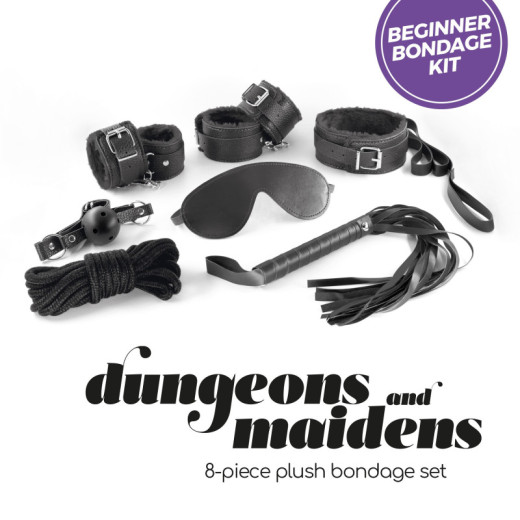 Kit BDSM Dungeons & Maidens Crushious Negro