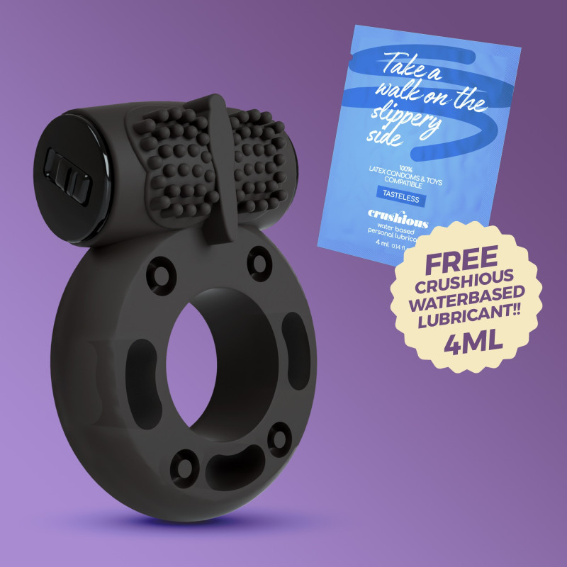 Anillo para el Pene Booster con Bala Vibradora Crushious