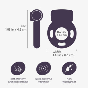 Anillo para el Pene Booster con Bala Vibradora Crushious