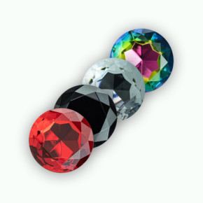 Plug Anal Camileo Regular con 4 Joyas Intercambiables Crushious
