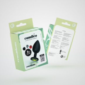 Plug Anal Camileo Regular con 4 Joyas Intercambiables Crushious