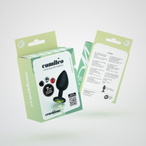 Plug Anal Camileo Pequeño con 4 Joyas Intercambiables Crushious