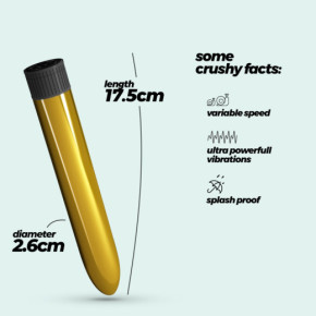 Vibrador Classic Vibe Dorado Crushious