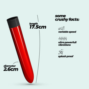 Vibrador Classic Vibe Rojo Crushious