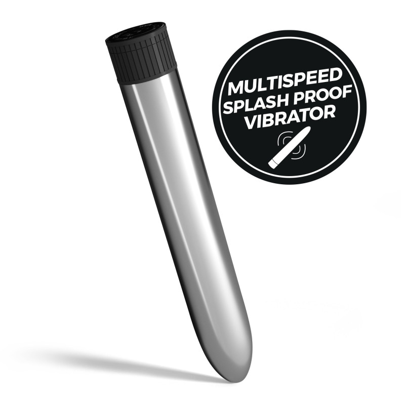Vibrador Classic Vibe Plateado Crushious