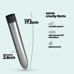 Vibrador Classic Vibe Plateado Crushious