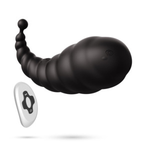 Huevo Vibrador Recargable Cocoon con Control Remoto Inalámbrico Negro Crushious
