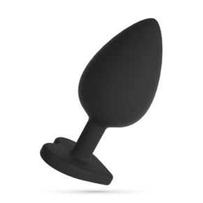 Plug Anal Cuore Grande con 4 Joyas Intercambiables Crushious