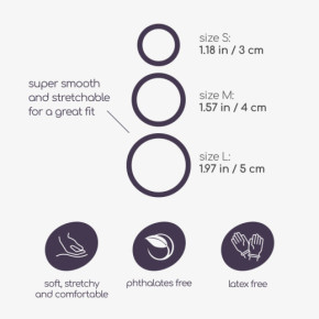 Set de Anillos para el Pene de Silicona Daltons Crushious