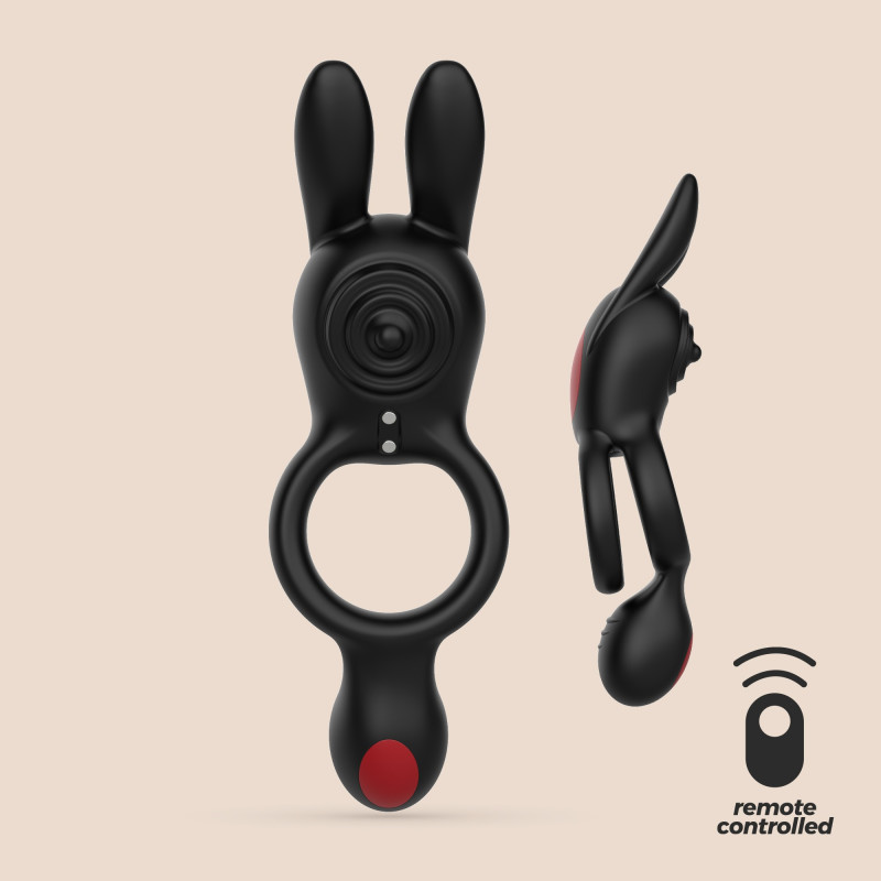 Anillo Vibrador Doble Dingo con Control Remoto Crushious