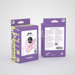 Estimulador con Control Remoto Fritz Rosa Pastel Crushious