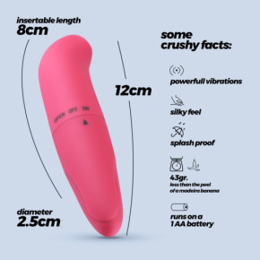 Mini Masajeador G-Finder Rosa Crushious
