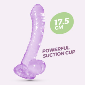 Dildo Anal de Gelatina Hudini Morado Crushious