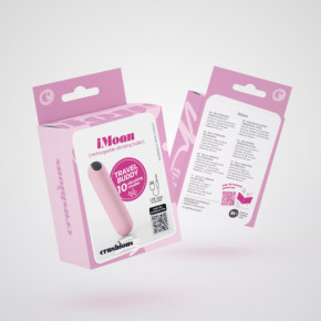 Bala Vibradora Recargable Imoan Rosa Bebé Crushious