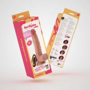 Vibrador de Silicona Líquida Inviktus Vibe 9 Natural Crushious