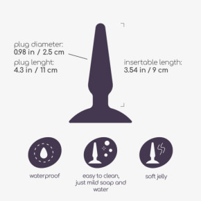 Plug Anal Jolly Lila Crushious