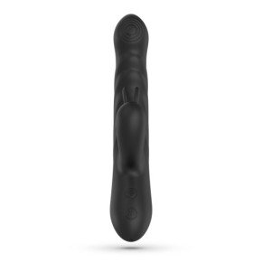 Vibrador Conejito con Movimiento Lapin Negro Crushious
