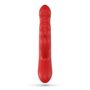 Vibrador Conejito con Movimiento Lapin Rojo Crushious