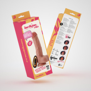 Vibrador de Silicona Líquida Inviktus Vibe 7.5 Natural Crushious