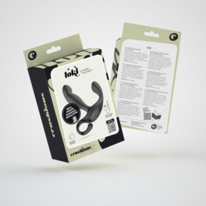 Masajeador de Próstata Recargable con Control Remoto Loki Crushious