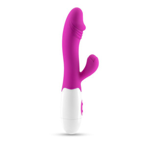 Vibrador Conejito Lollipop con Lubricante Base Agua Incluido Crushious