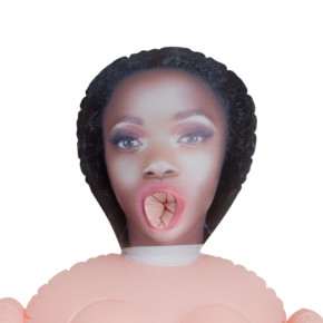 Muñeca Hinchable Ebony Lucia la Ama de Casa Crushious