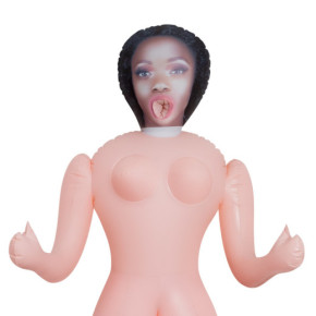Muñeca Hinchable Ebony Lucia la Ama de Casa Crushious