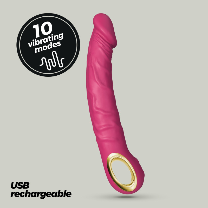Vibrador Realista Magnus Rosa Crushious